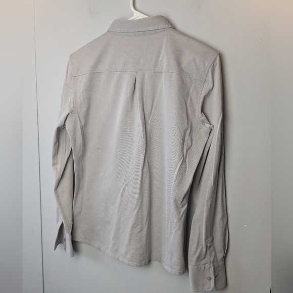 KIT & ACE Women Button Down Shirt Size Small Color Between Gray And Beige - Picture 6 of 11